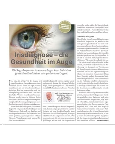 Irisdiagnose Schweizer Familie Hubert Nanzer